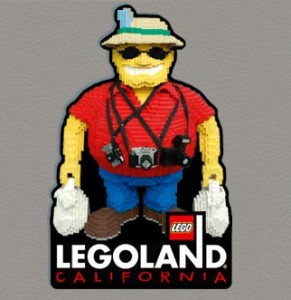 Legoland Souvenir Magnet